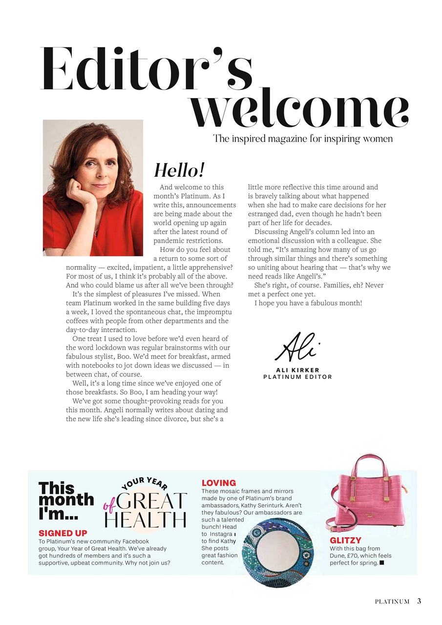 Platinum Preview Pages