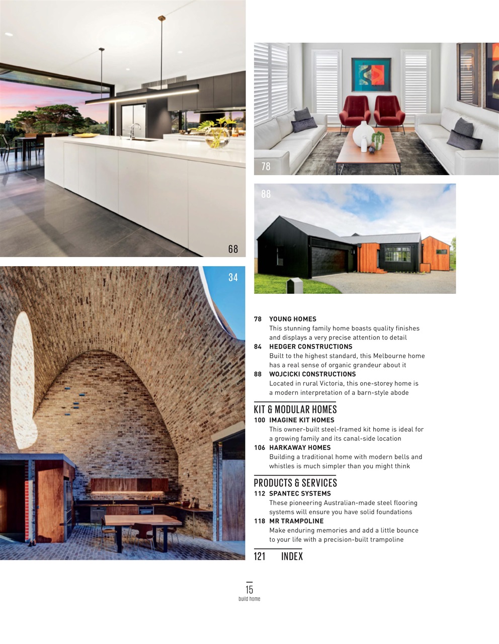 Build Home Preview Pages