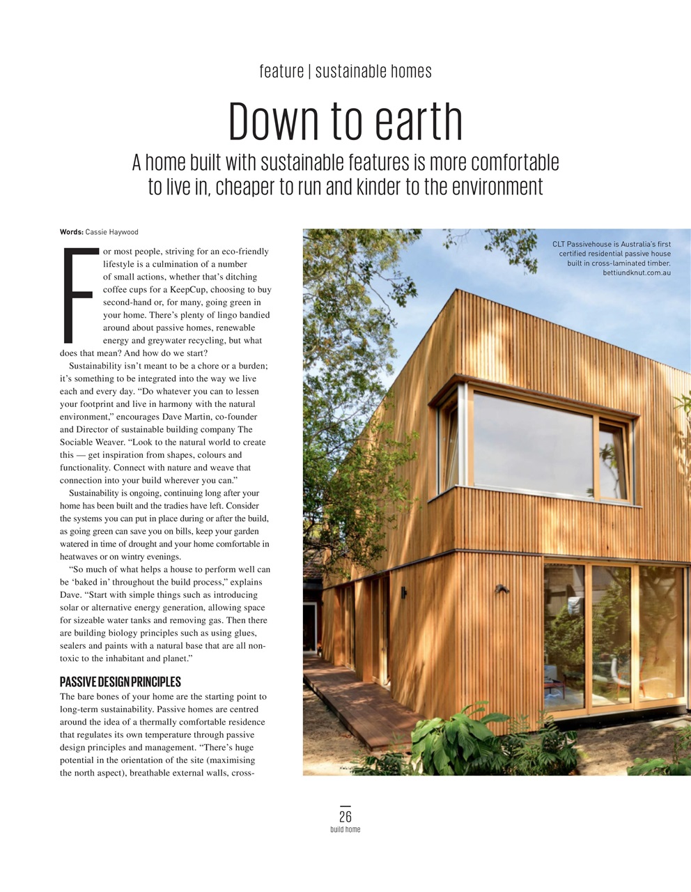 Build Home Preview Pages