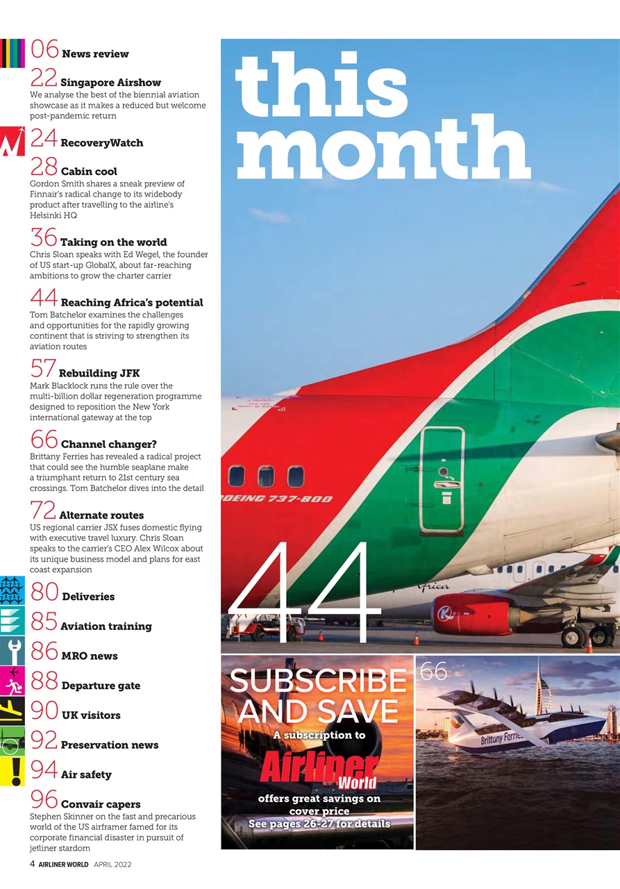 Airliner World Preview Pages