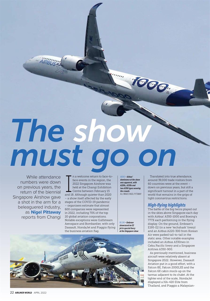 Airliner World Preview Pages