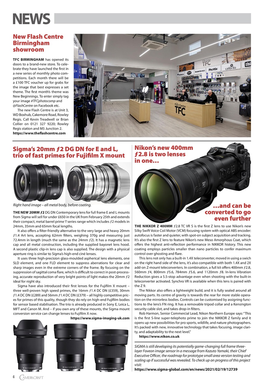 f2 Cameracraft Preview Pages