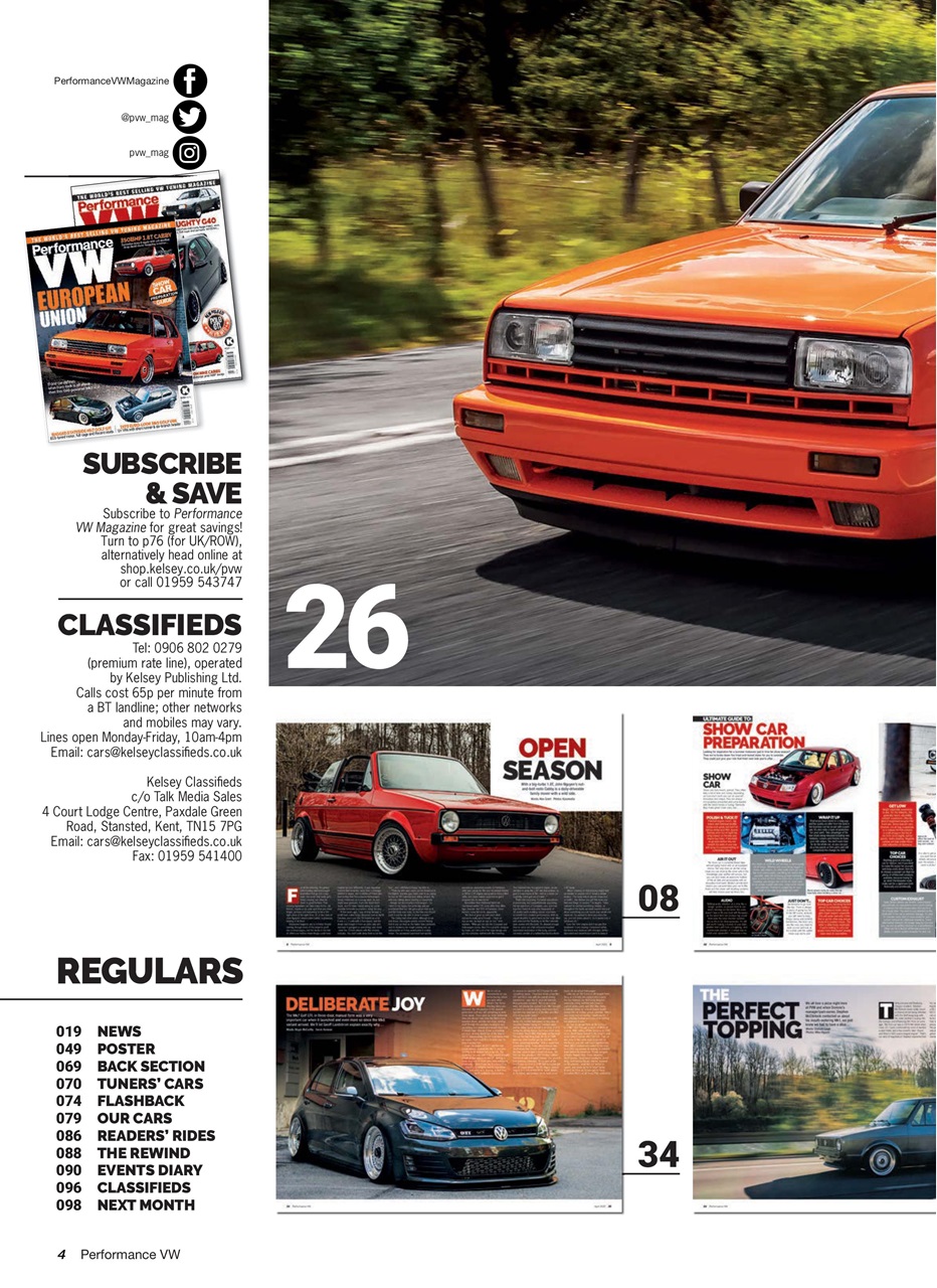 Performance VW Preview Pages