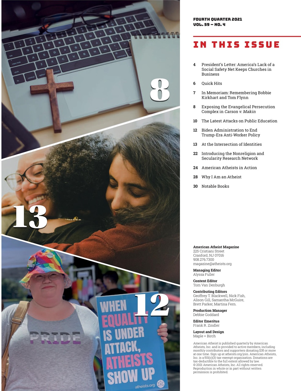 American Atheist Preview Pages