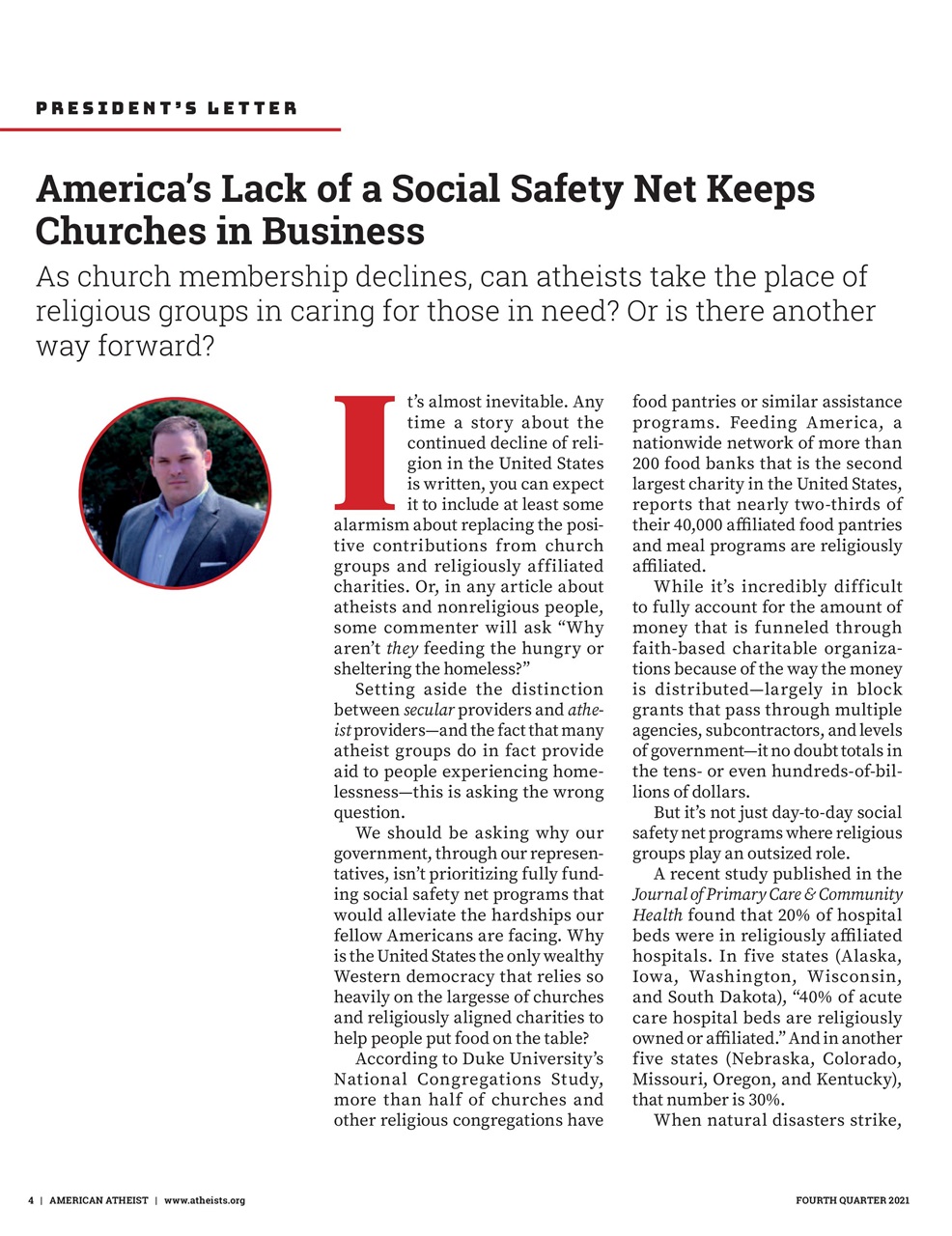 American Atheist Preview Pages