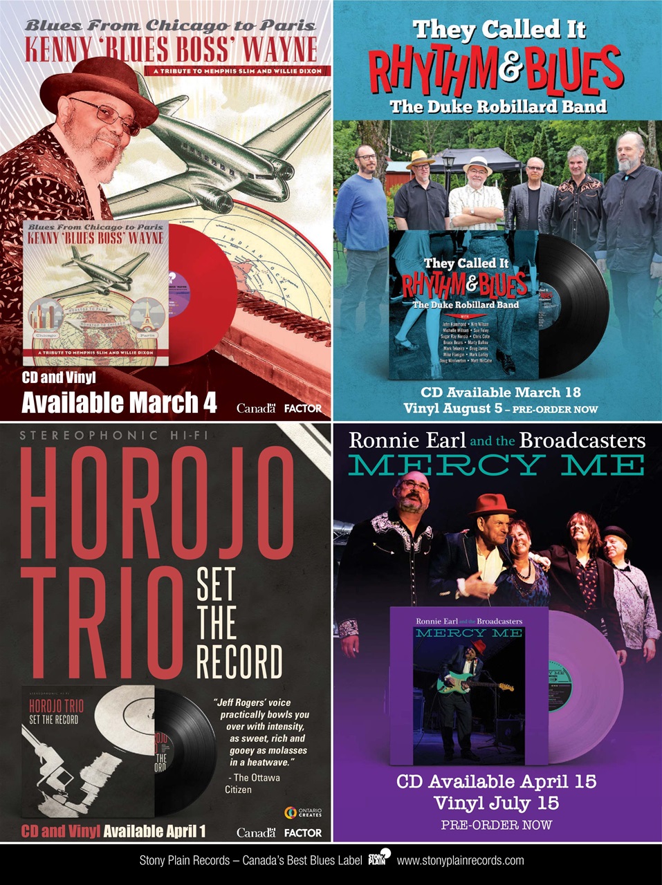 Living Blues Preview Pages