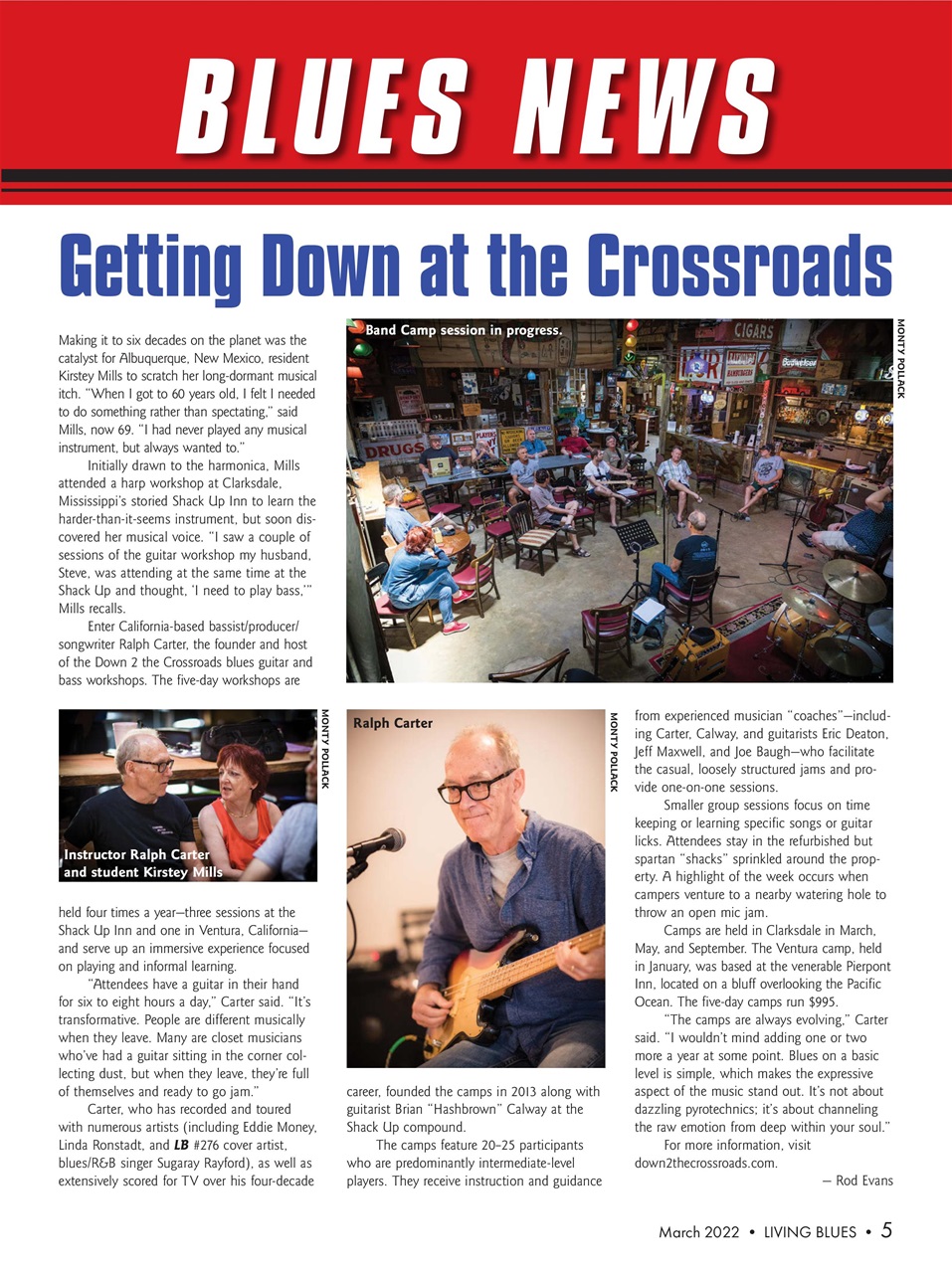 Living Blues Preview Pages