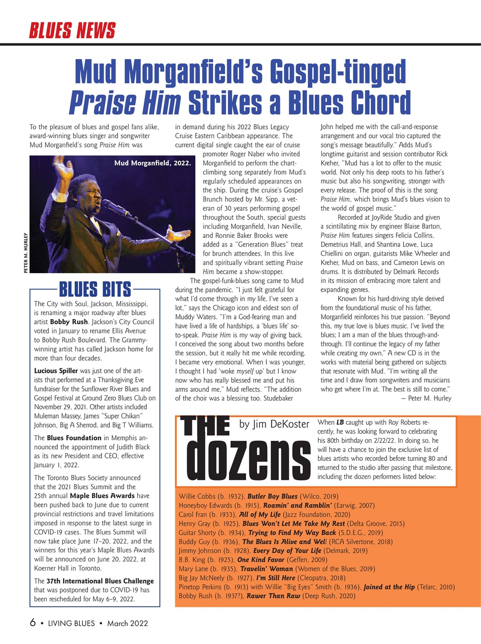 Living Blues Preview Pages