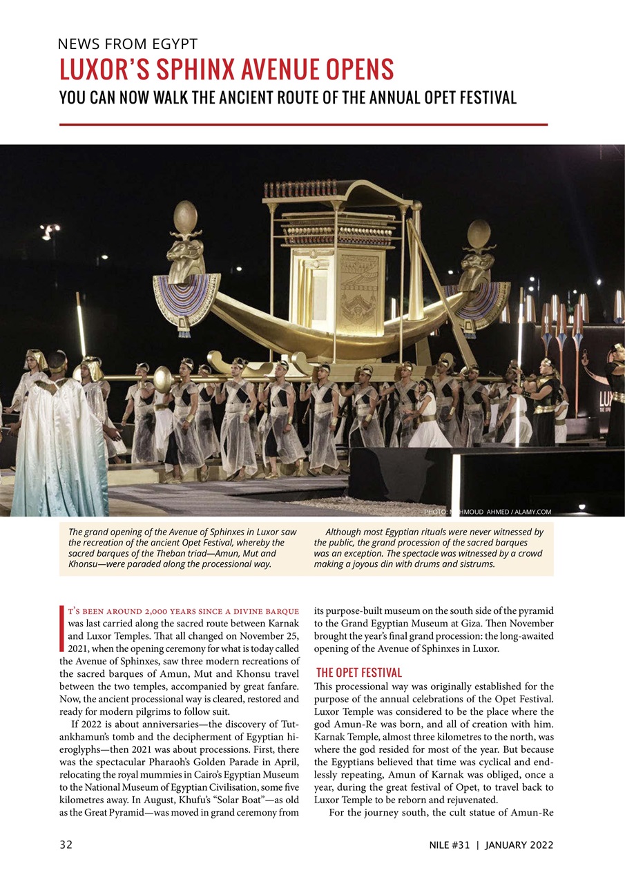 Nile Magazine Preview Pages