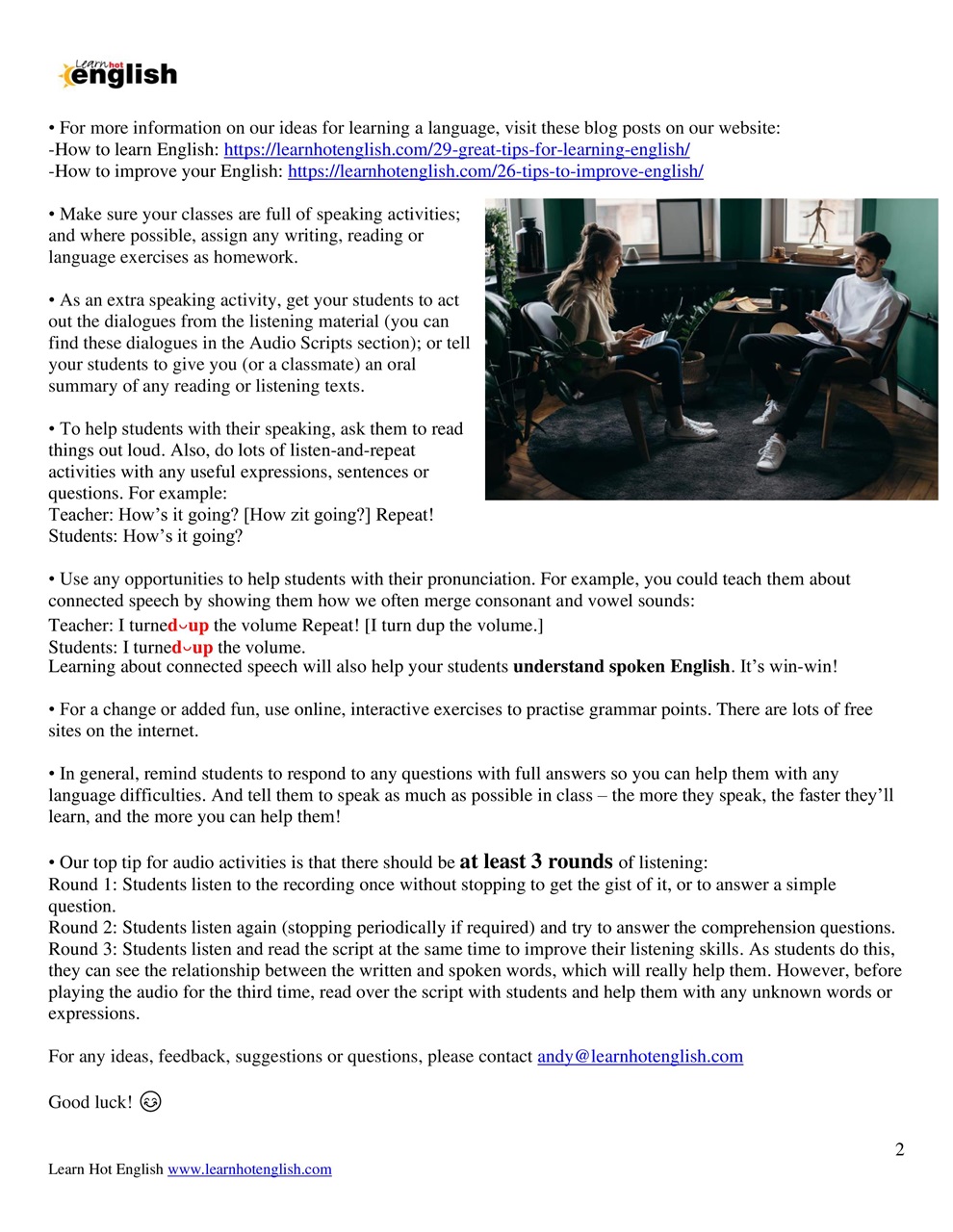 Learn Hot English Preview Pages