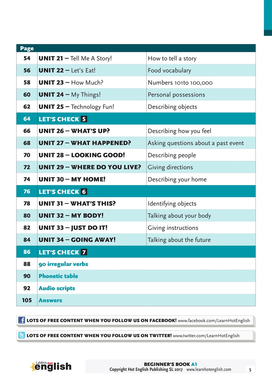 Learn Hot English Preview Pages
