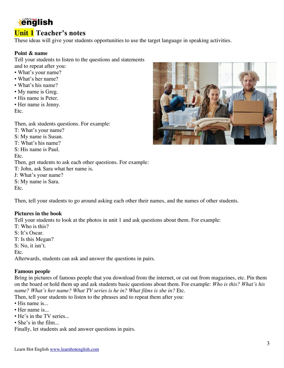 Learn Hot English Preview Pages