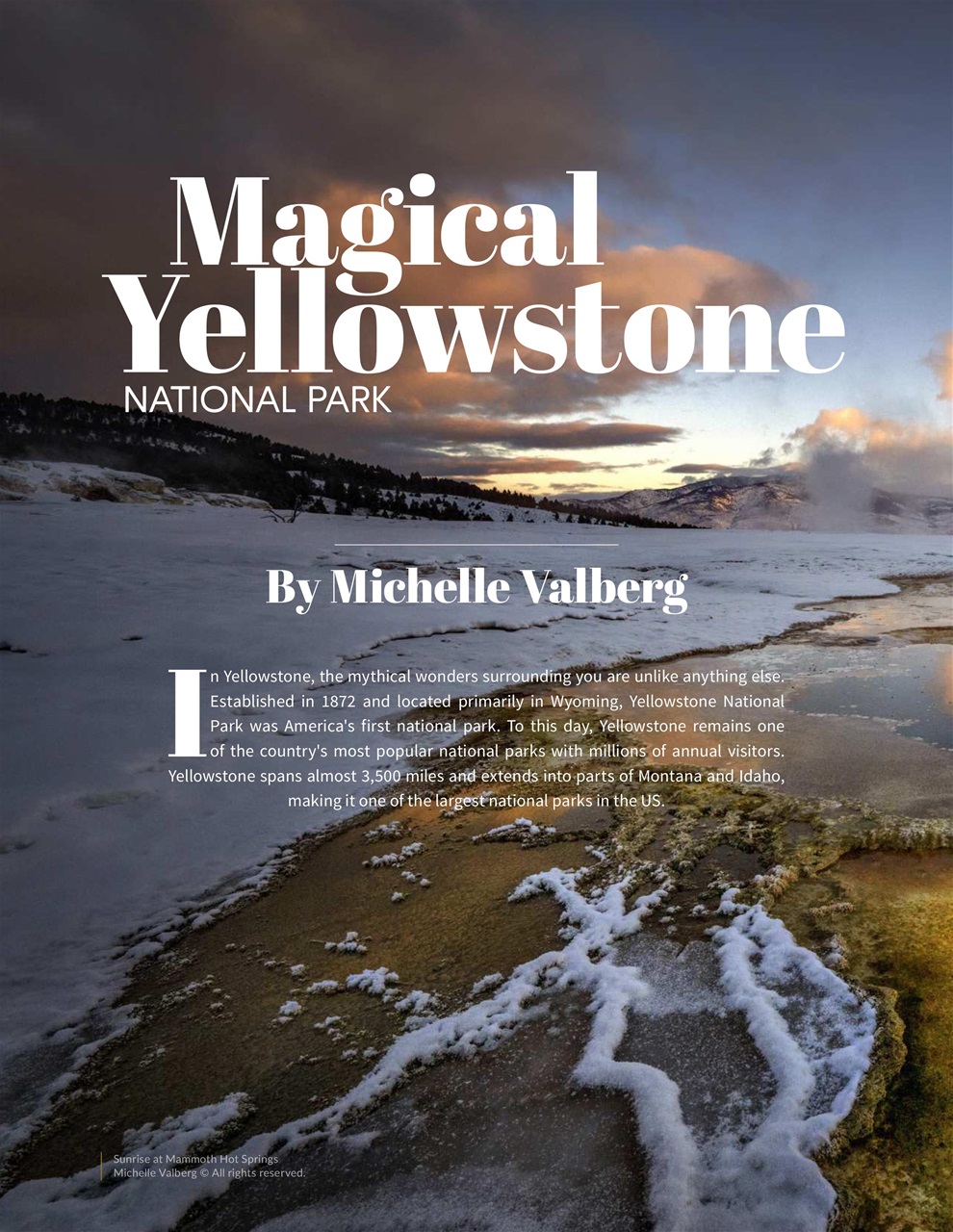 Lens Magazine Preview Pages