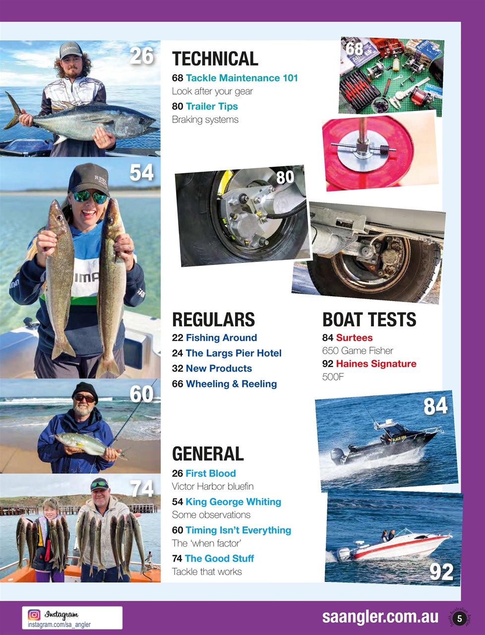 South Australian Angler Preview Pages