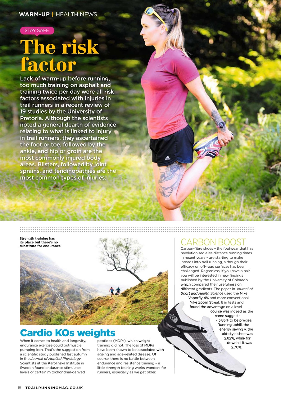 Trail Running Preview Pages