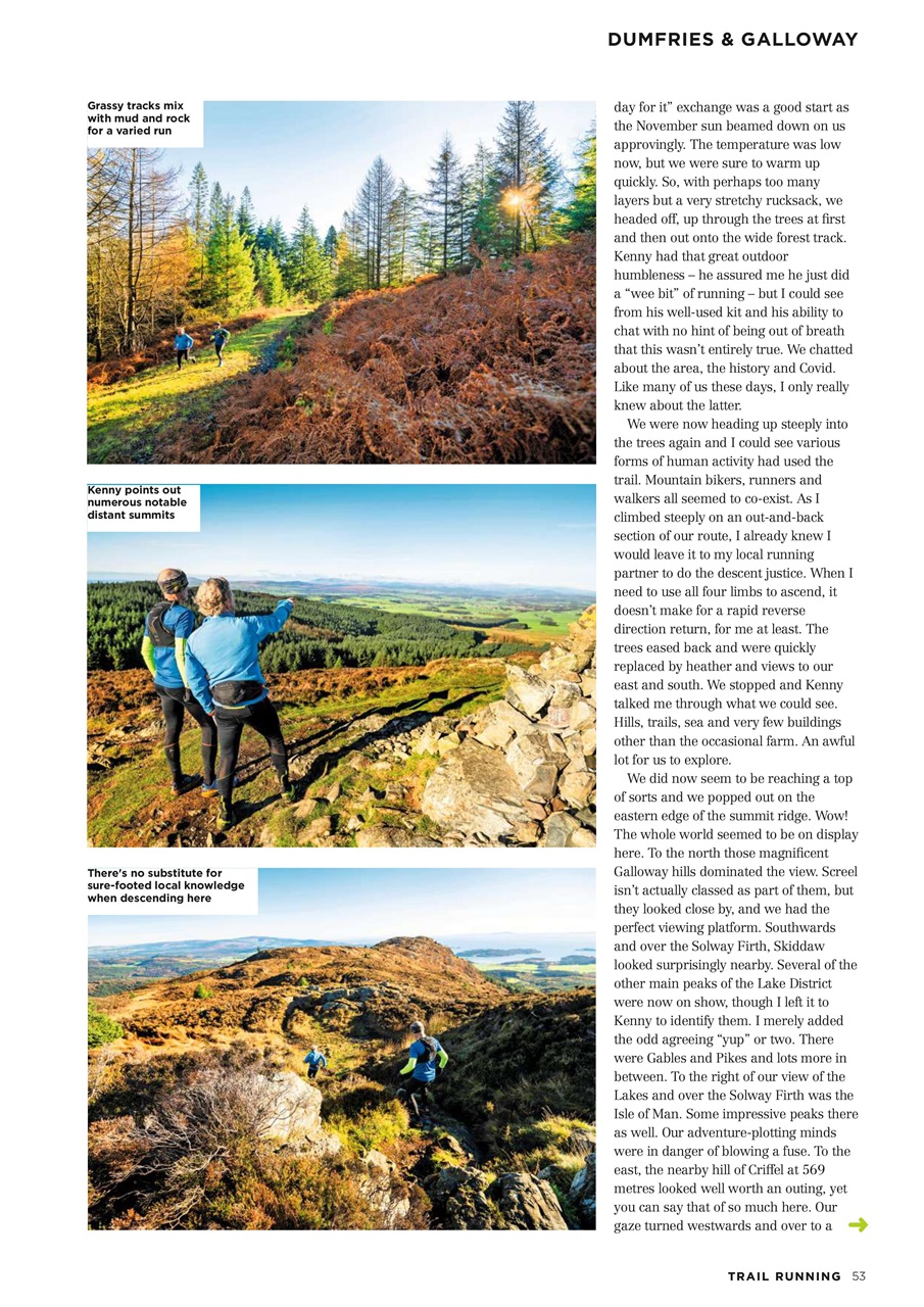 Trail Running Preview Pages