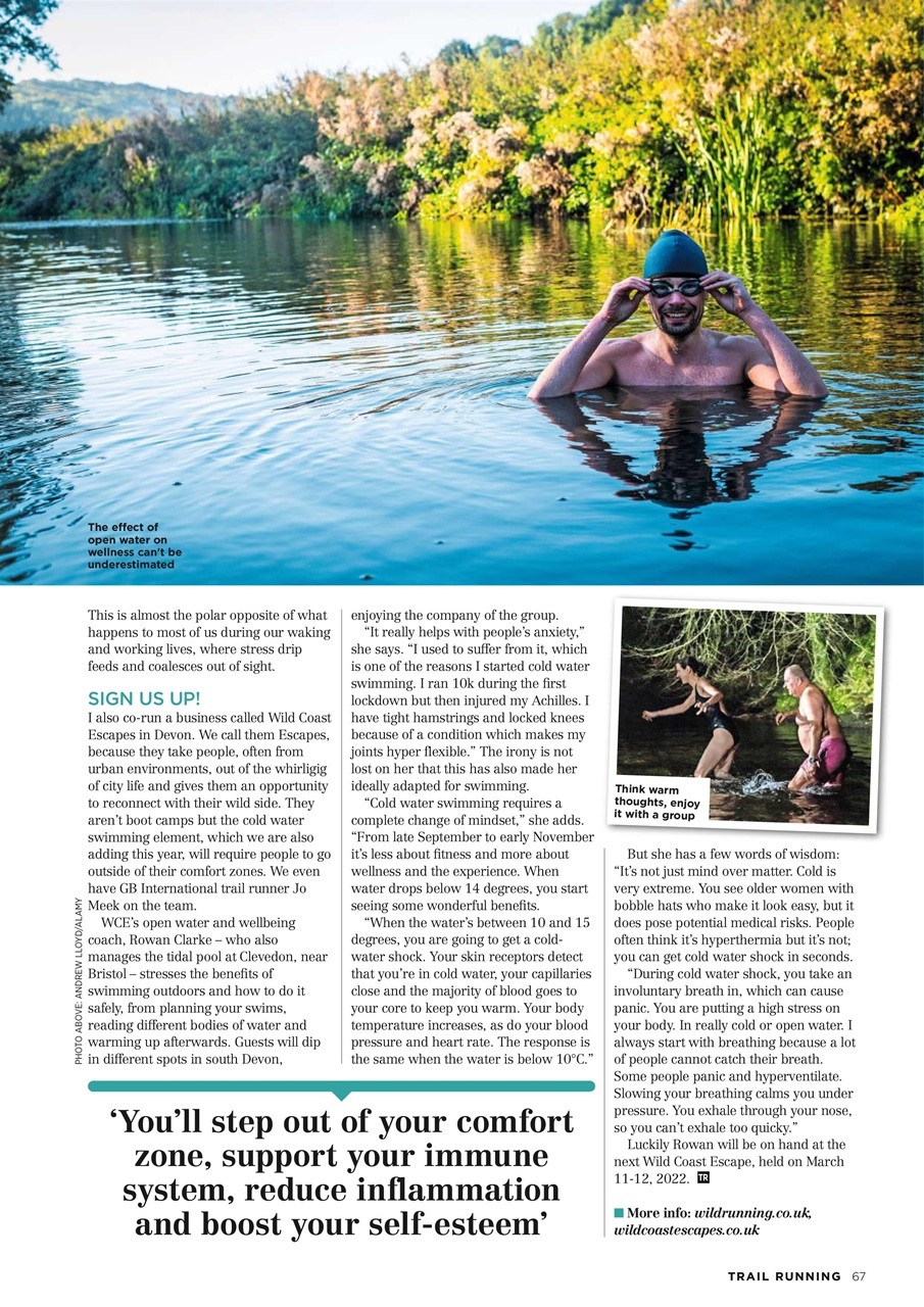 Trail Running Preview Pages