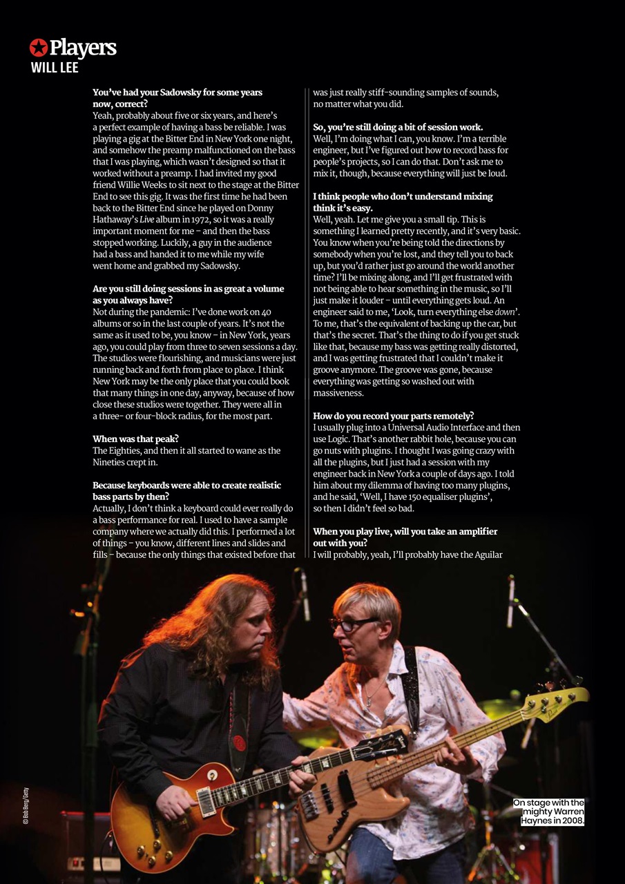 Bass Player UK Preview Pages