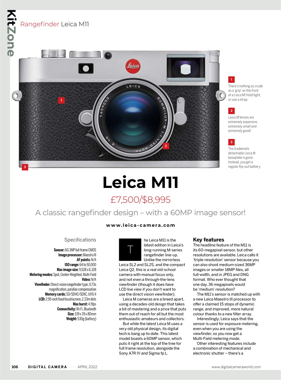 Digital Camera Magazine Preview Pages