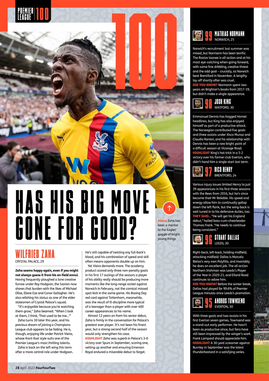 FourFourTwo Preview Pages