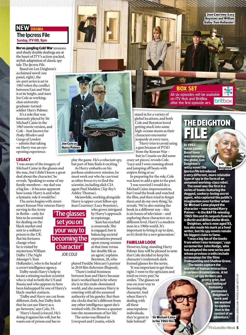 TV & Satellite Week Preview Pages