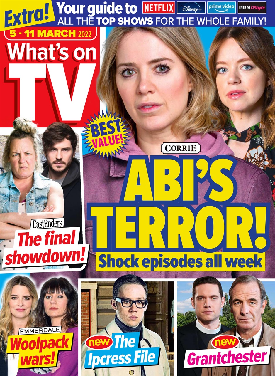 What's on TV Preview Pages