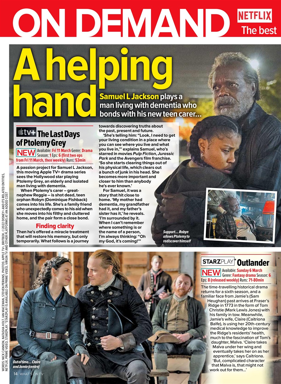 What's on TV Preview Pages