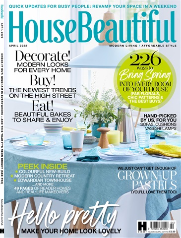 House Beautiful issue Apr-22
