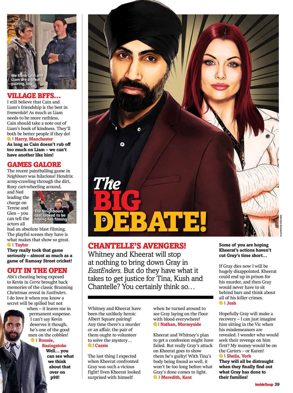 Inside Soap Preview Pages