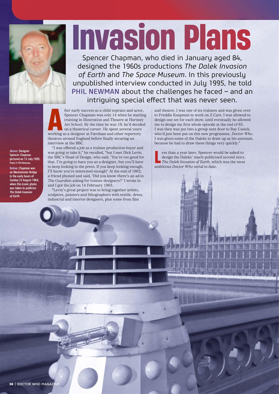 Doctor Who Magazine Preview Pages