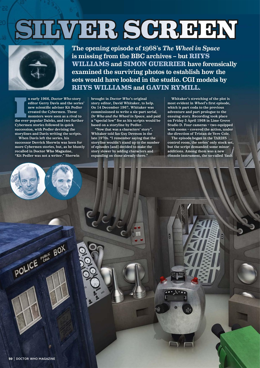 Doctor Who Magazine Preview Pages