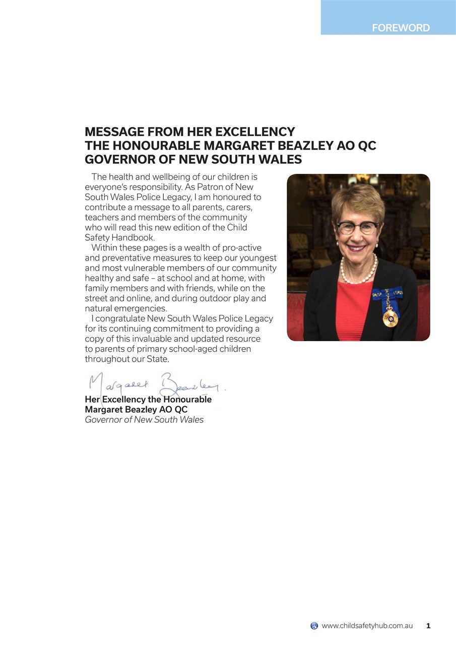 NSW Child Safety Handbook Preview Pages