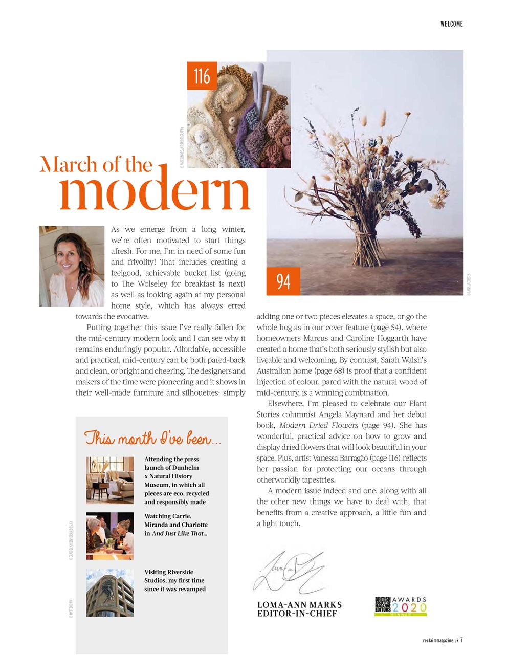 Reclaim Preview Pages