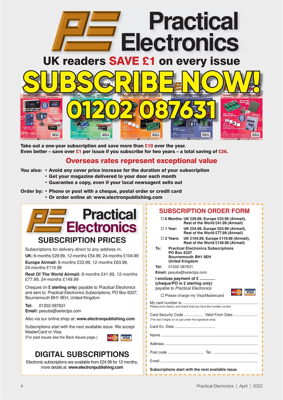 Practical Electronics Preview Pages