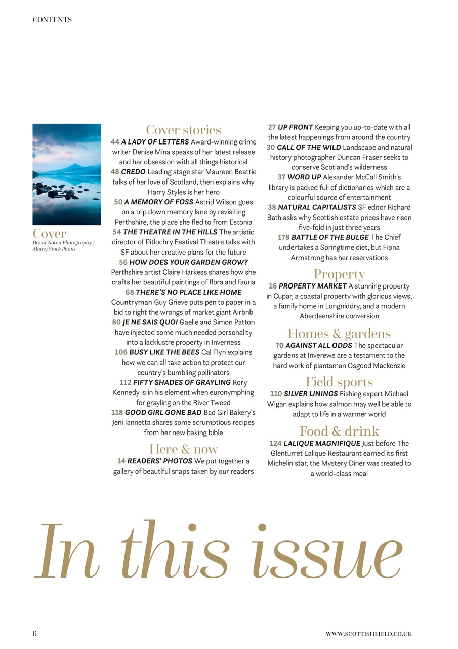 Scottish Field Preview Pages