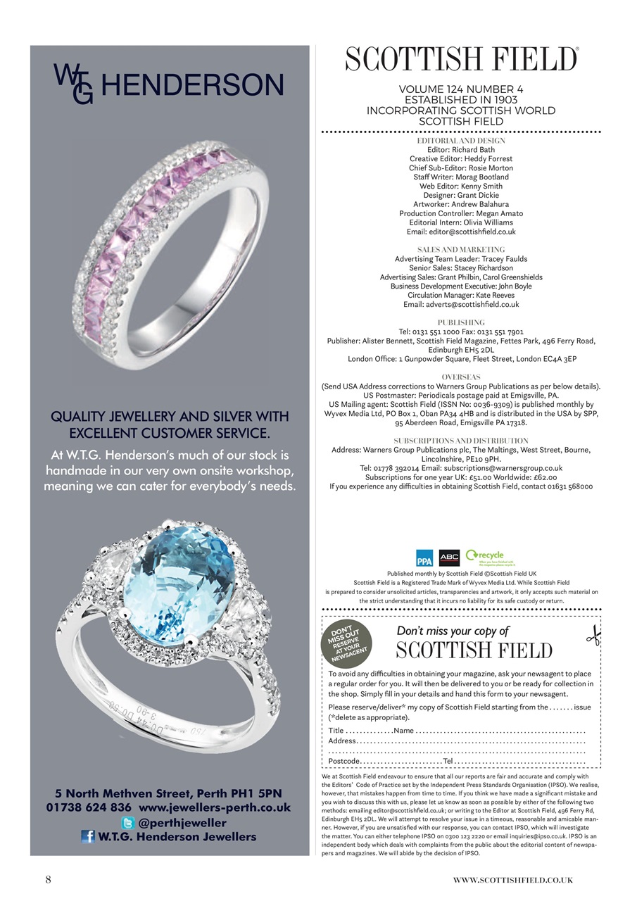 Scottish Field Preview Pages