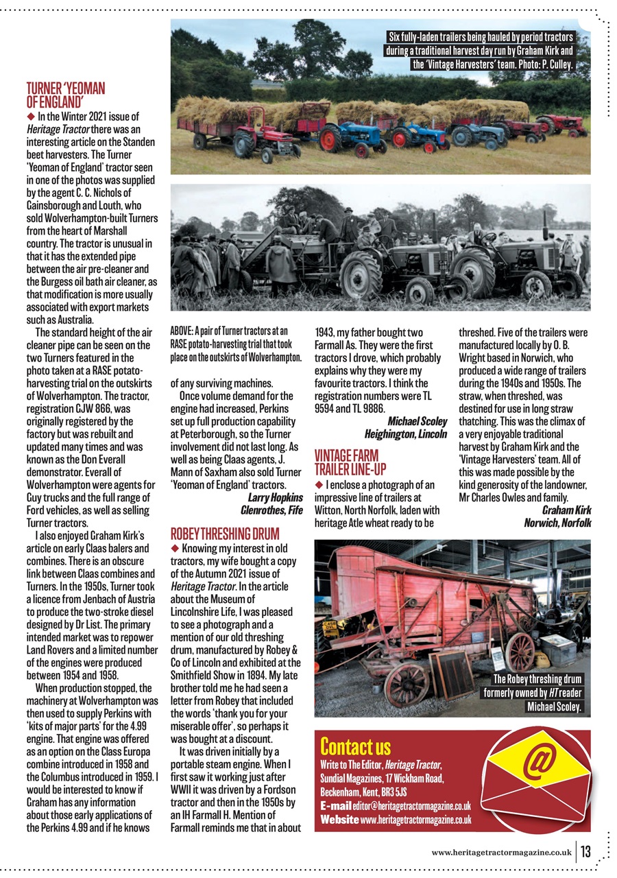Classic Tractor Preview Pages