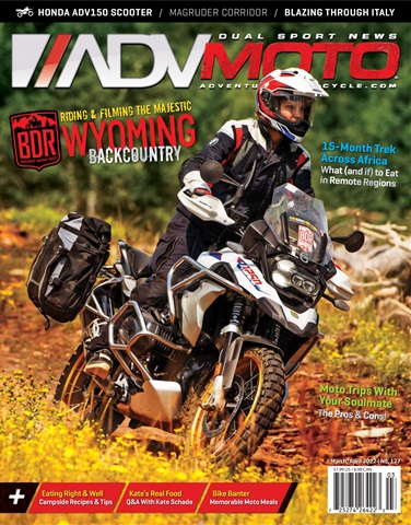 Adventure Motorcycle issue Mar/Apr 2022