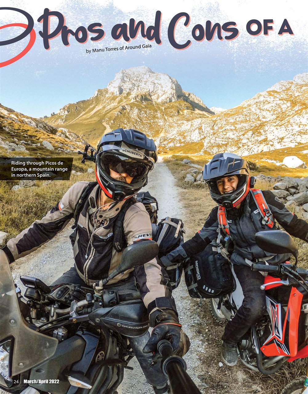 Adventure Motorcycle Preview Pages