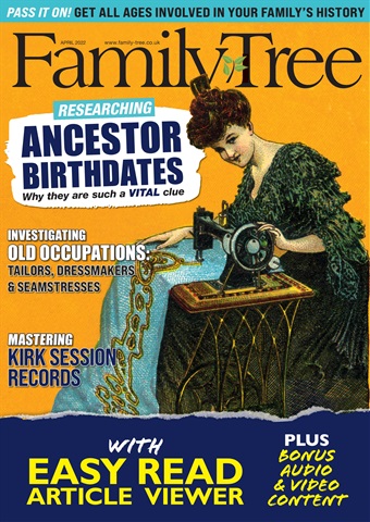 Family Tree issue Family Tree April 2022