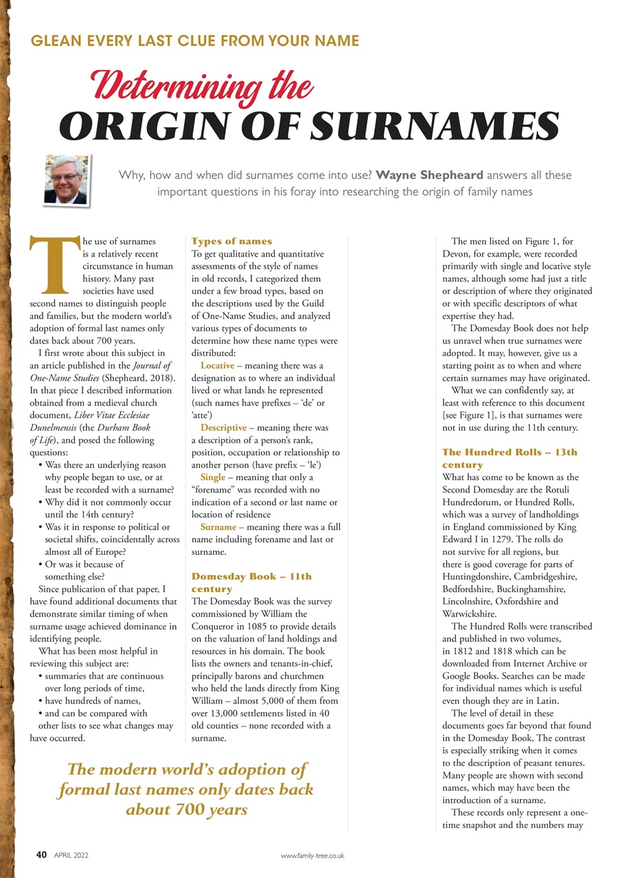 Family Tree Preview Pages