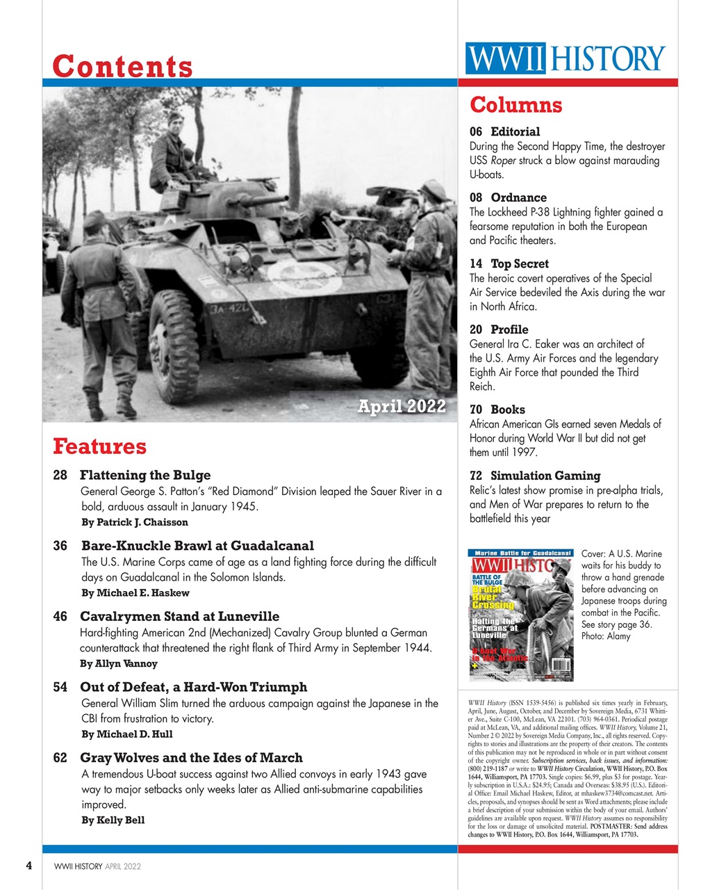 WW2 History Magazine Preview Pages