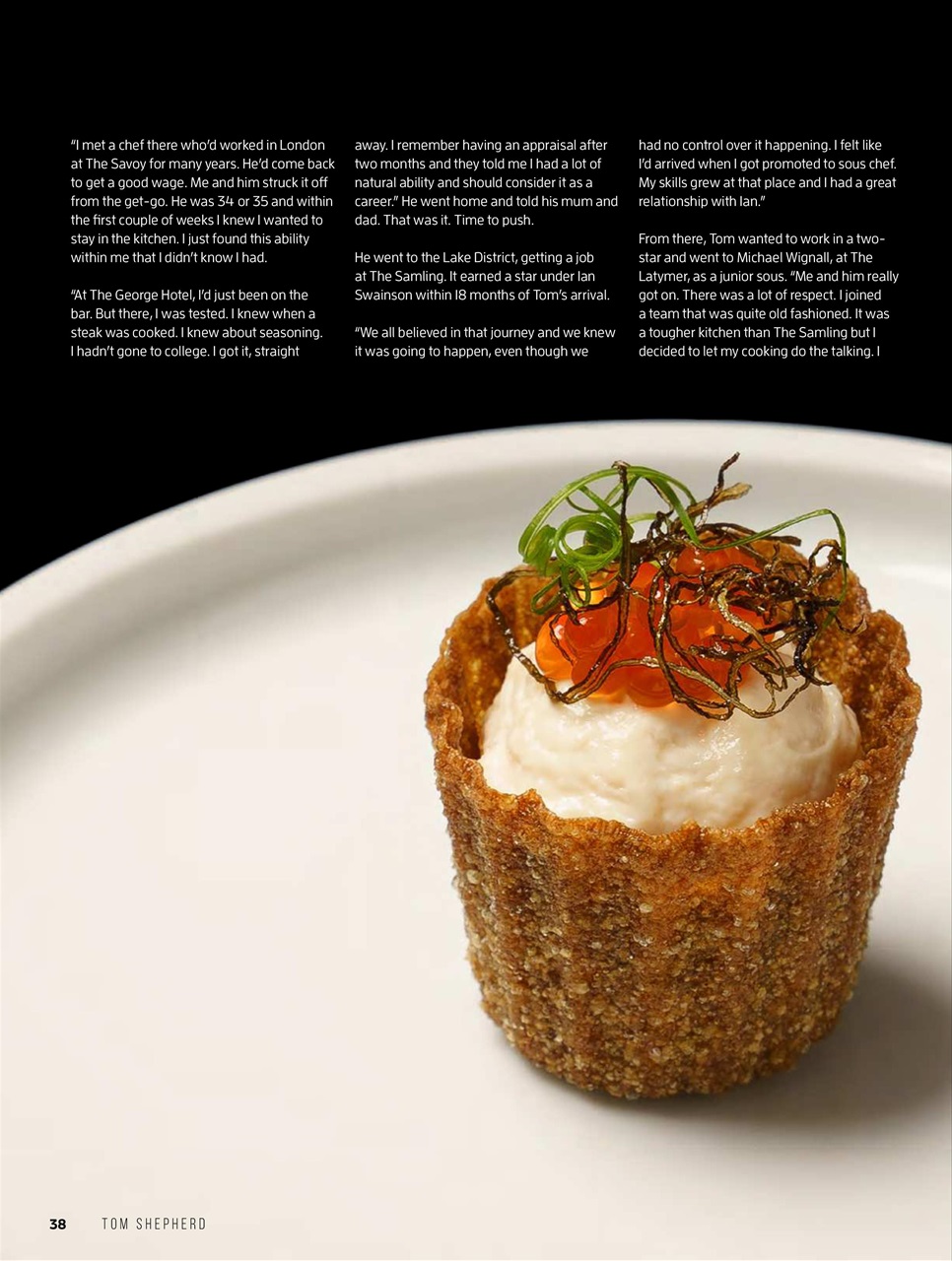 Chef & Restaurant Magazine Preview Pages
