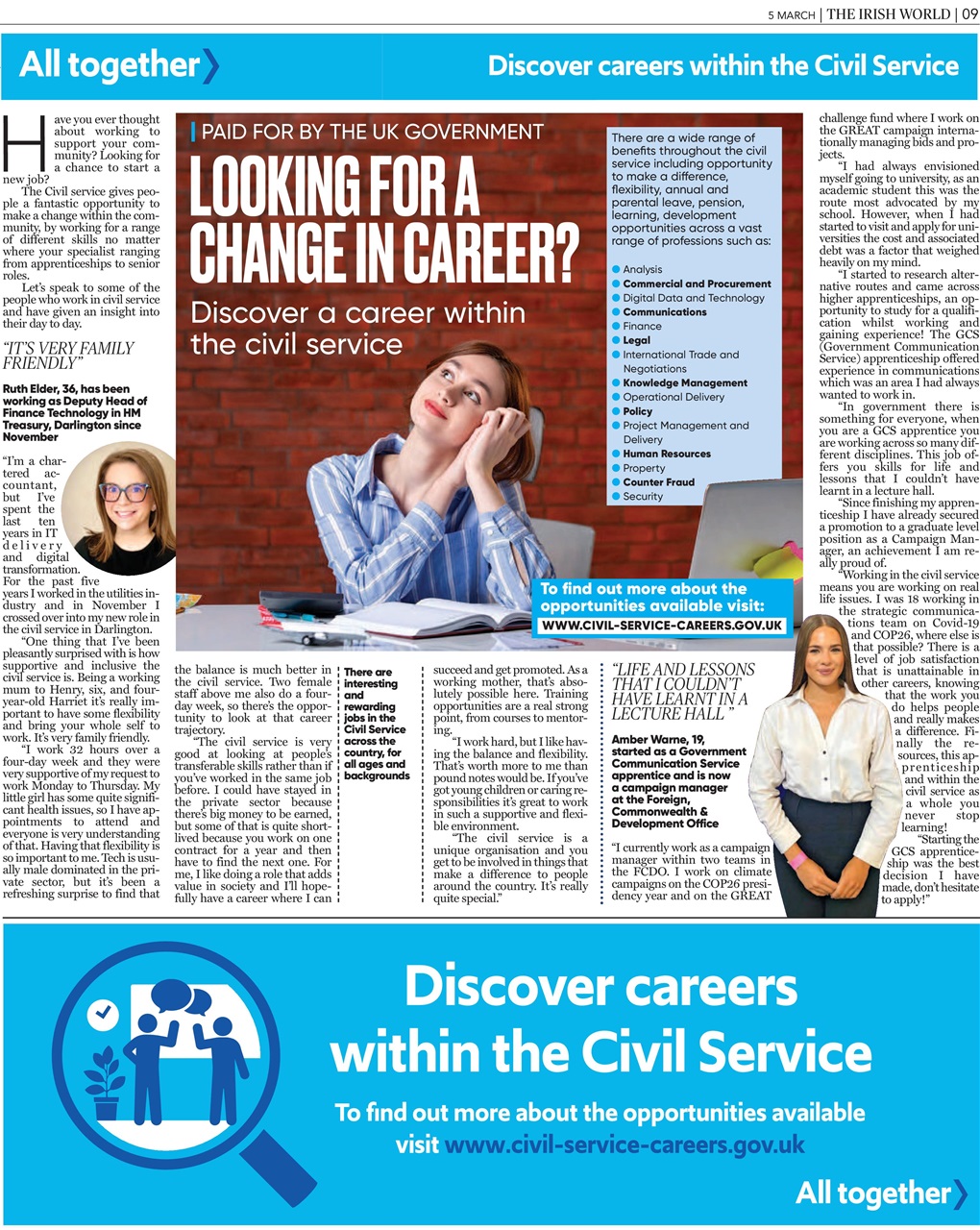 Irish World Preview Pages