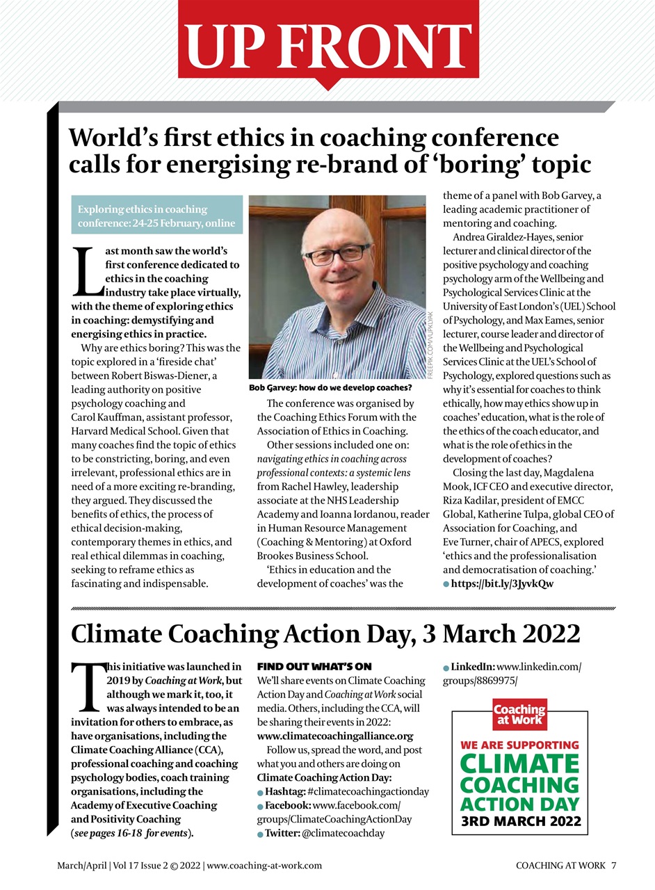 Coaching at Work Preview Pages