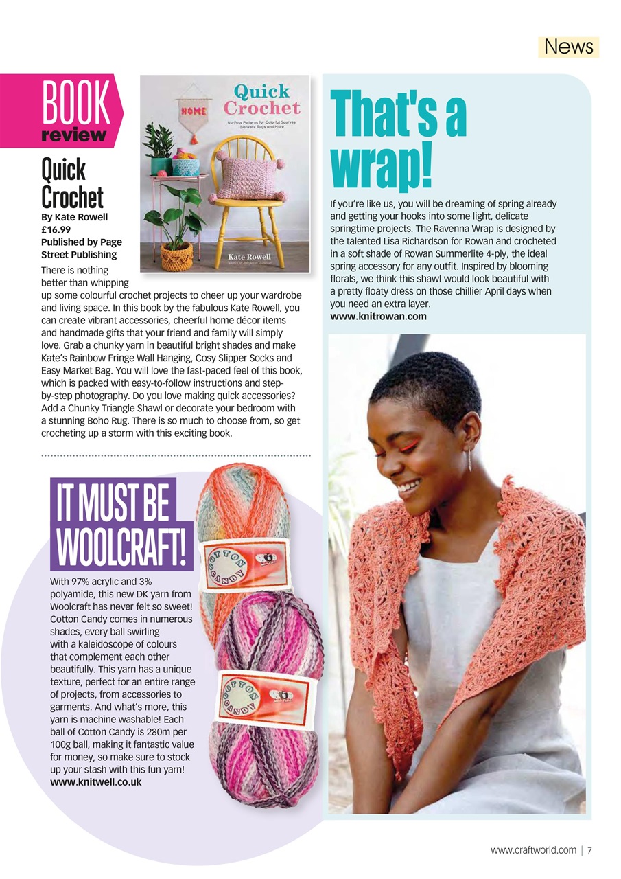 Crochet Now Magazine Preview Pages