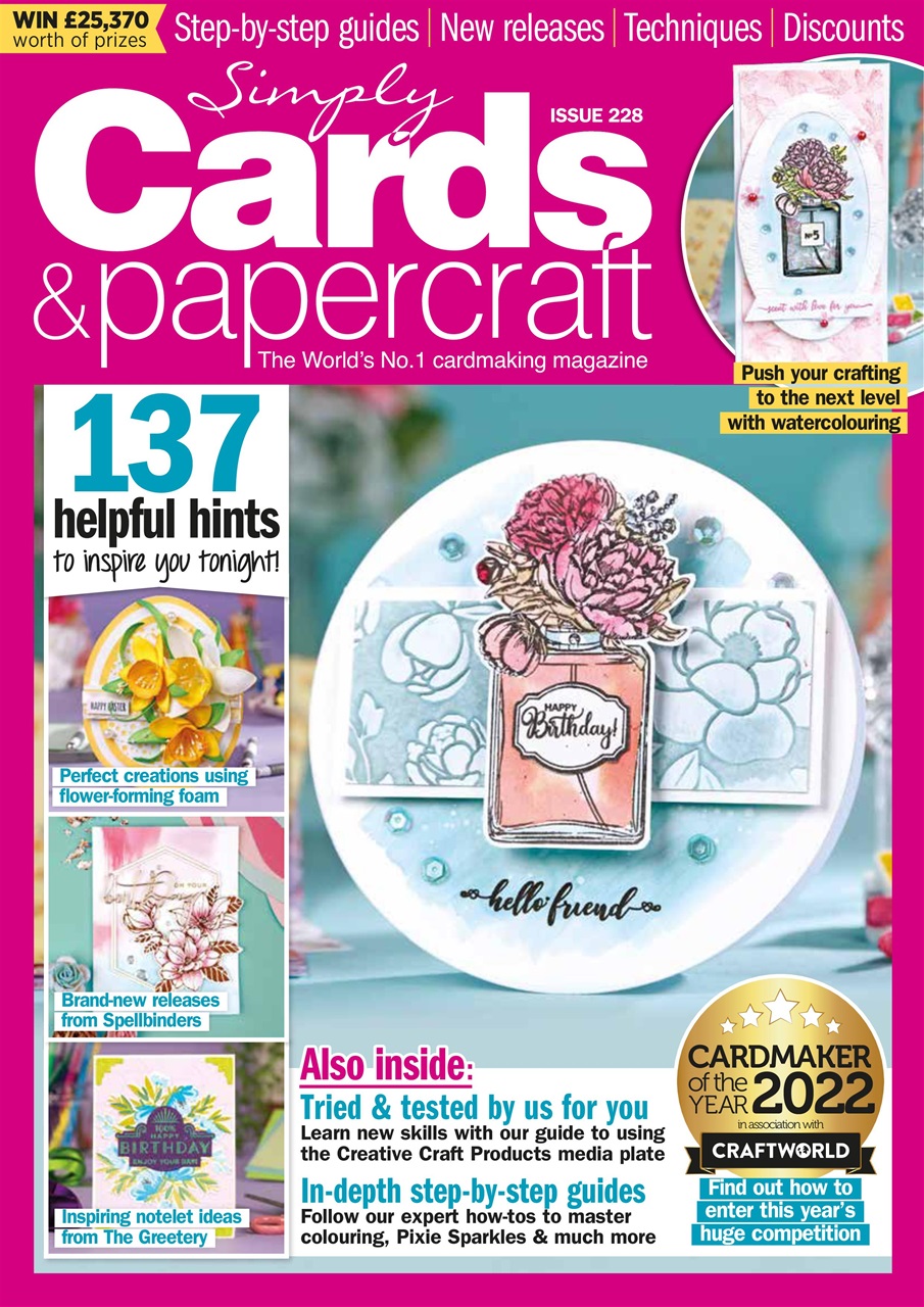 Simply Cards & Papercraft Preview Pages