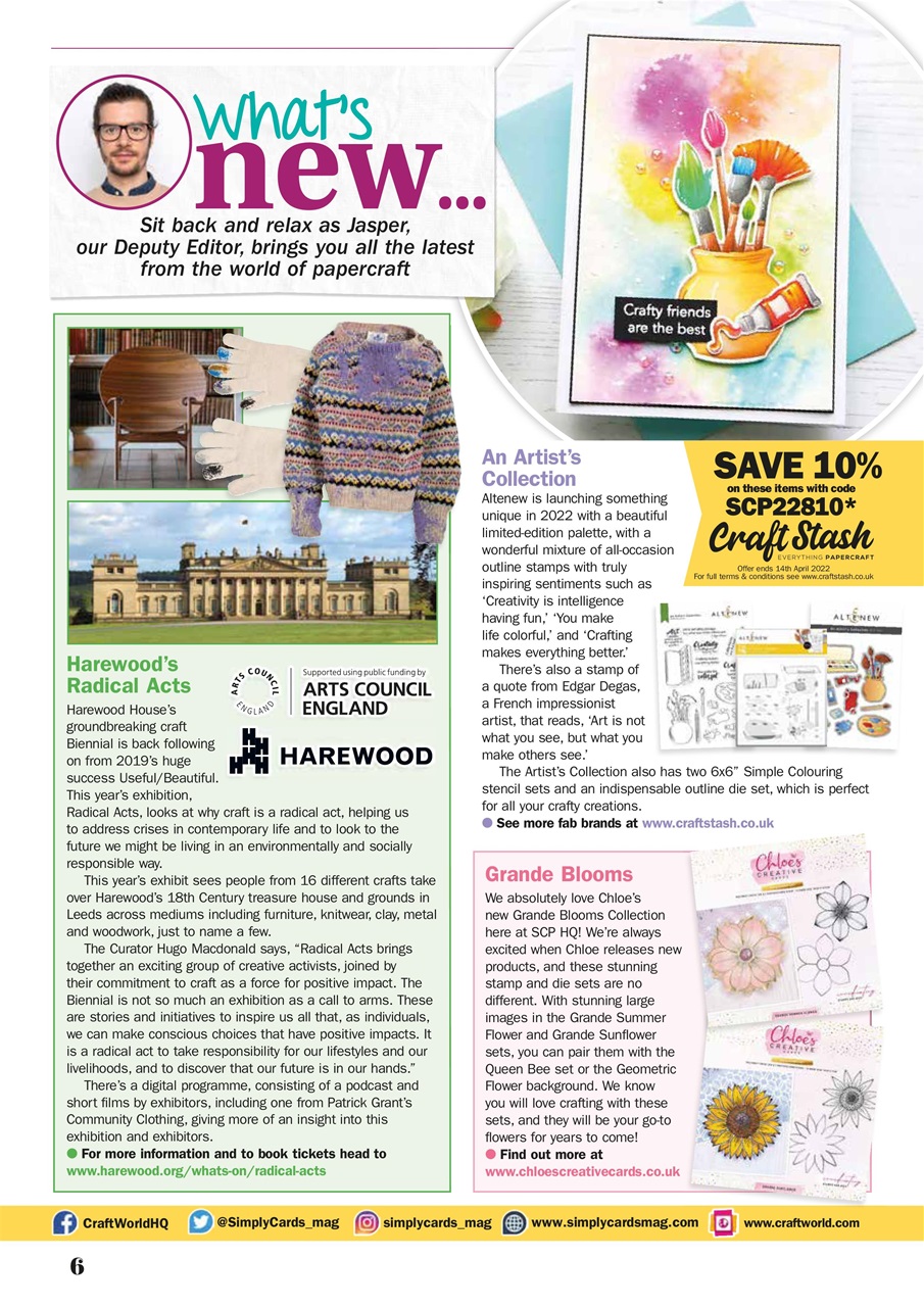 Simply Cards & Papercraft Preview Pages