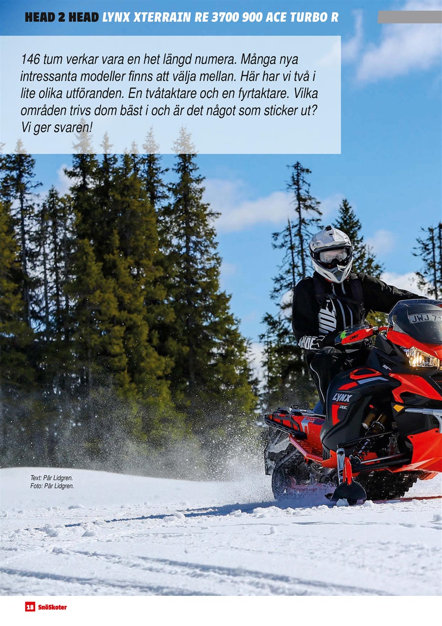 Tidningen Snöskoter Preview Pages