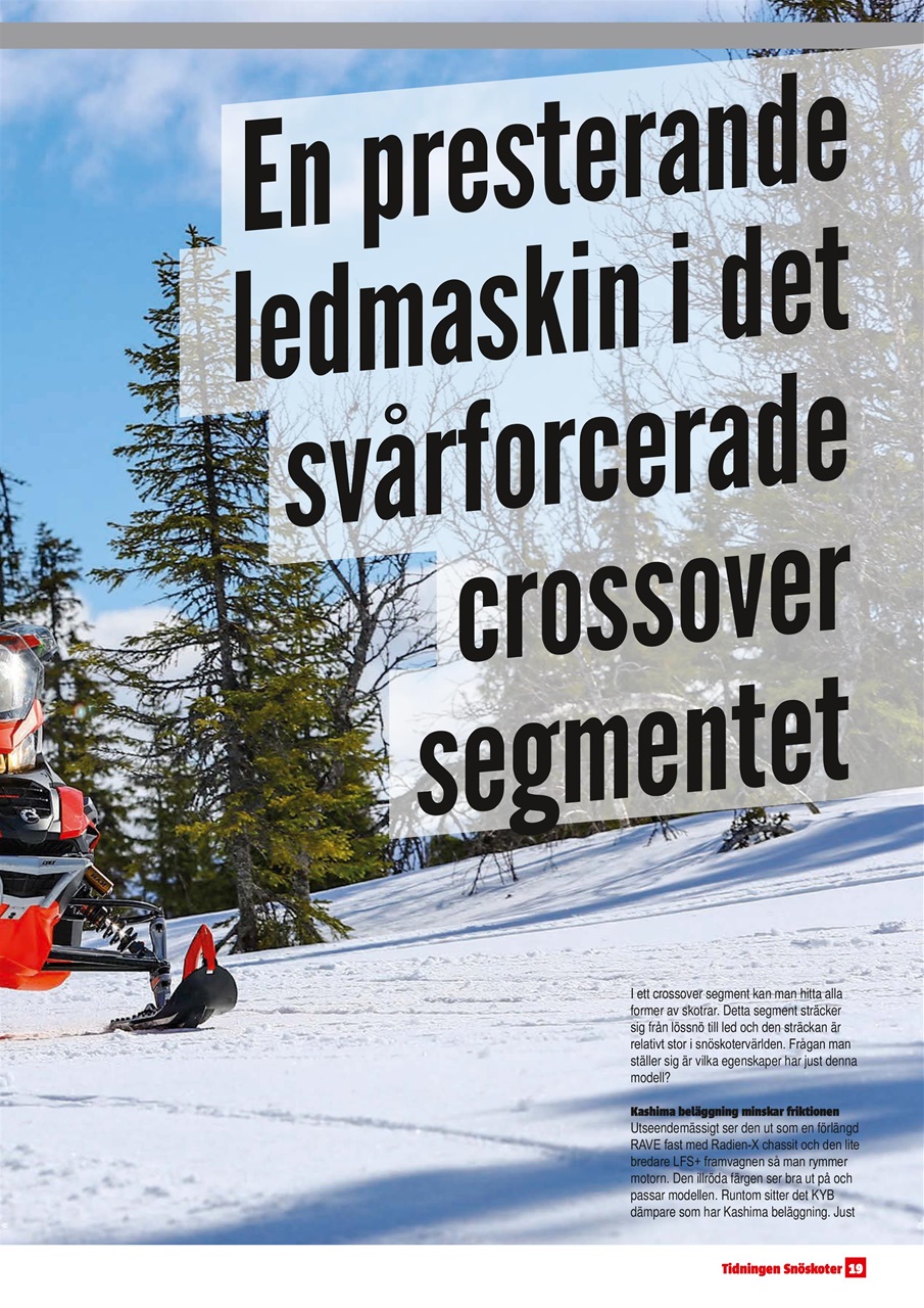 Tidningen Snöskoter Preview Pages